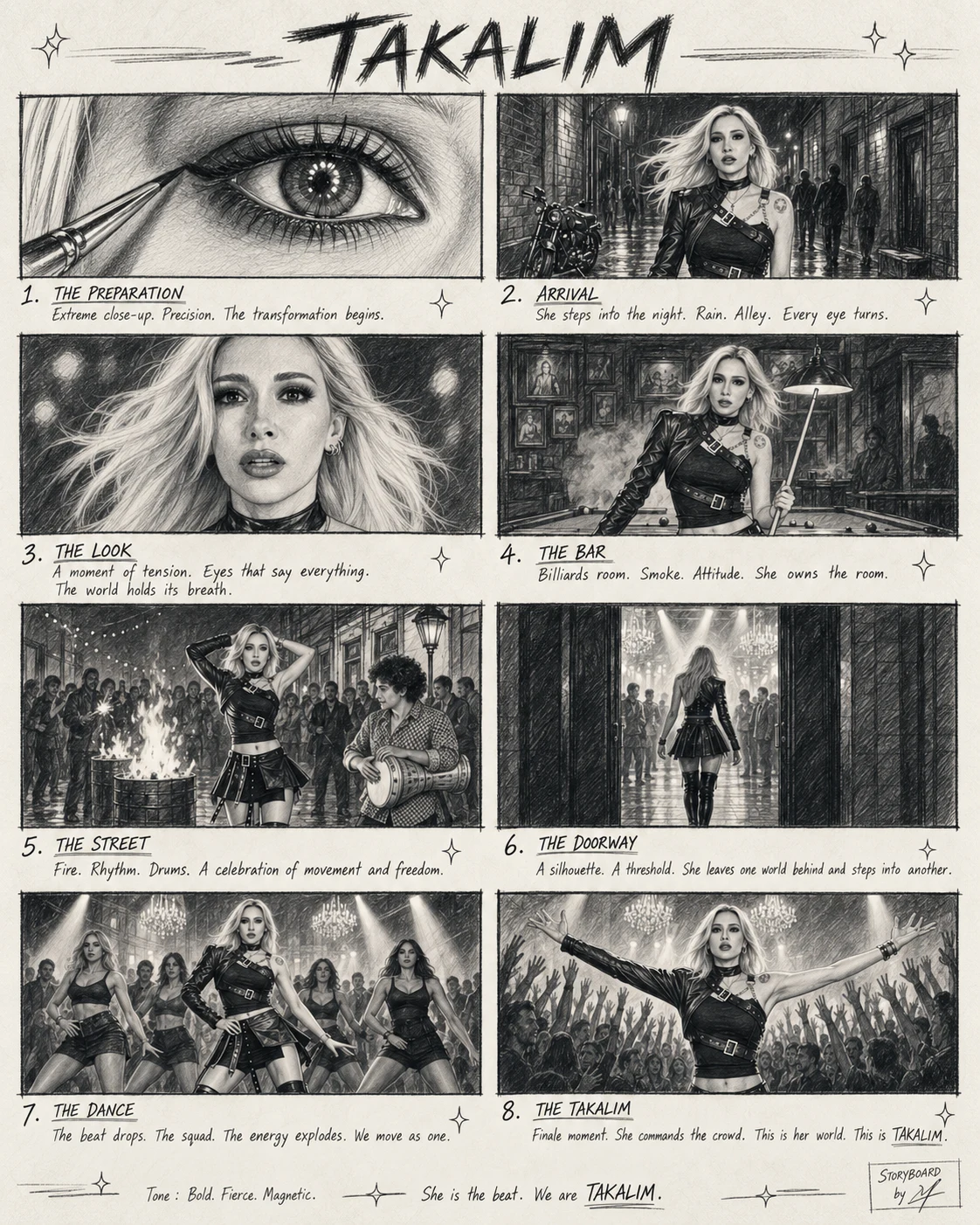 Takalım — Storyboard — kare 1
